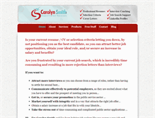 Tablet Screenshot of carolynsmith.com.au